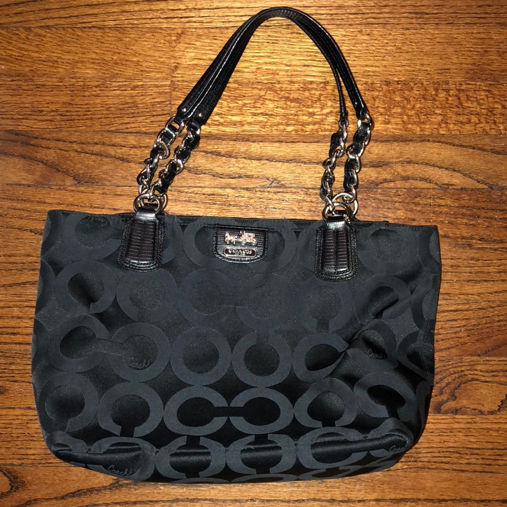 Coach nylon tote